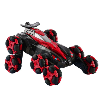 8 Round 2.4G RC Stunts Spray Drift Car Toy for Kids Holiday Present