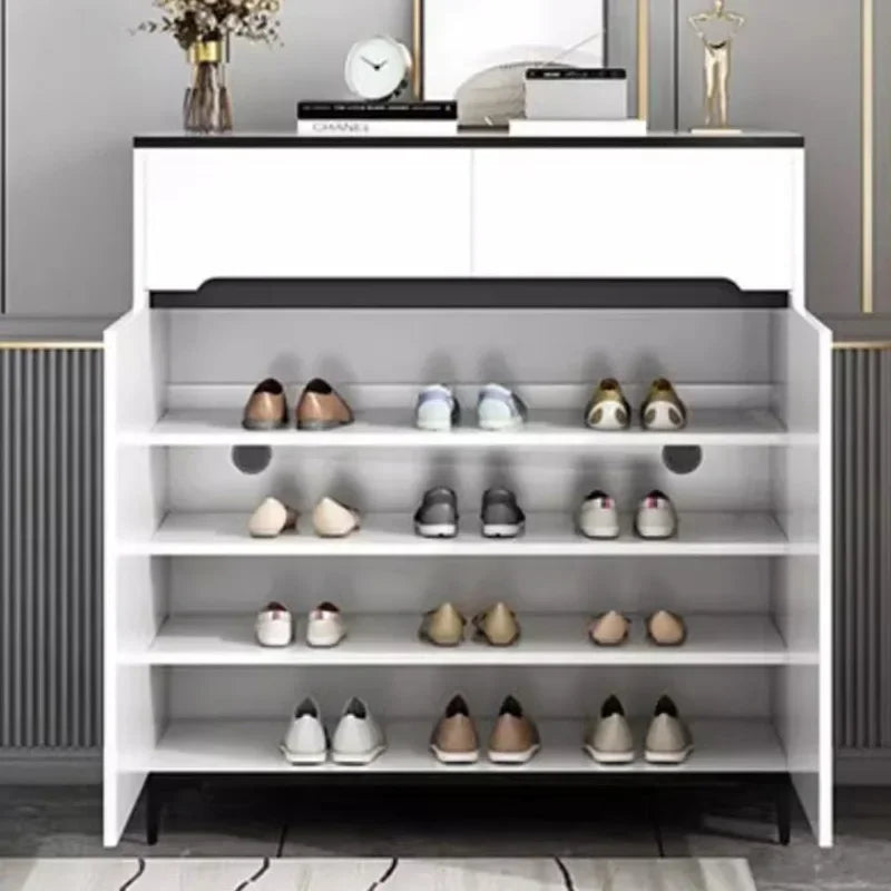 Pull Out Shoe Rack Entryway Organizer Cabinet Multi Layer Shoe Rack Large Space Saving Zapatera Furniture For Entrance Hall