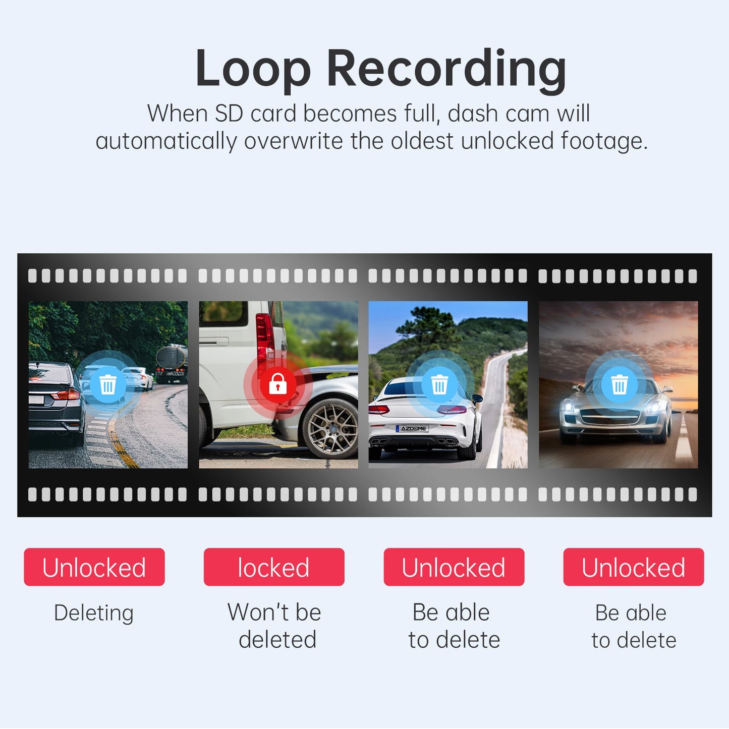 LINGDU D500 Dash Cam Ultra HD 4K Built-in 5GHz WI-FI GPS English Voice Control Dash Car Camera 24H Loop Recording D500 Car DVR