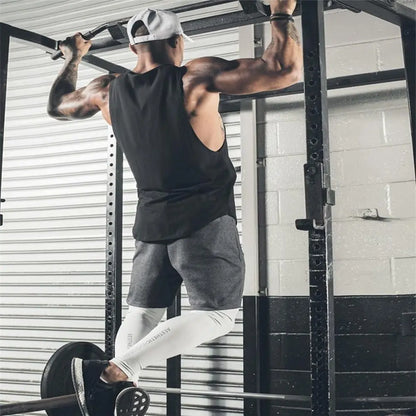 Men's Muscle Gym Workout Stringer Tank Topsdybuilding Fitness T-Shirts T01