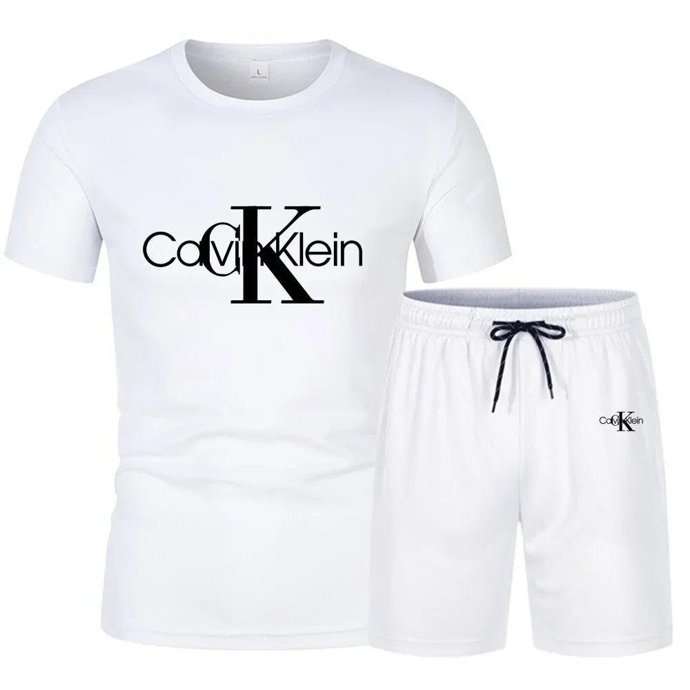 Men's new summer short sleeved set