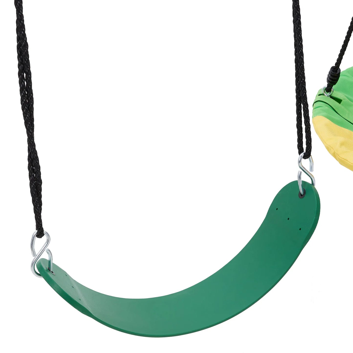 4-in-1 Outdoor Kid Swing Playset for Garden, Indoor, Outdoor Play Easy to Assemble & Store