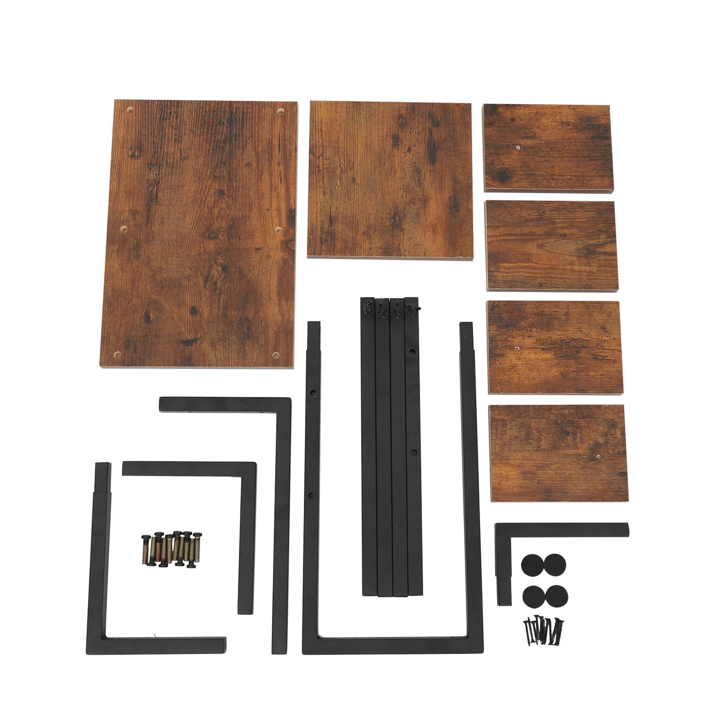 Plant Stand Large Multi-Tier Metal Wooden Flower Pots Shelf Plant Display Corner Stand for Patio Garden Living Room Balcony