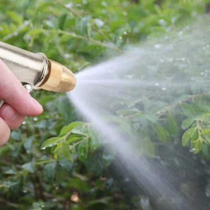 High Pressure metal Garden Water Spray Gardening Sprayer Water Hose Jet Household Lawn Car Washing Guns Yard Watering Sprinkle