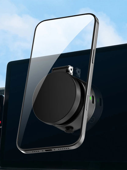 For Magsafe Magnetic Vacuum Car Phone Holder 360° Rotating Folding Intelligent Car Mount Mobile Phone Holder for Magsafe iPhone