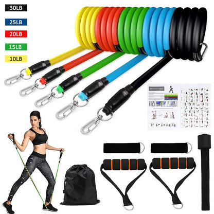 Resistance Bands Set Exercise Bands Home Workouts