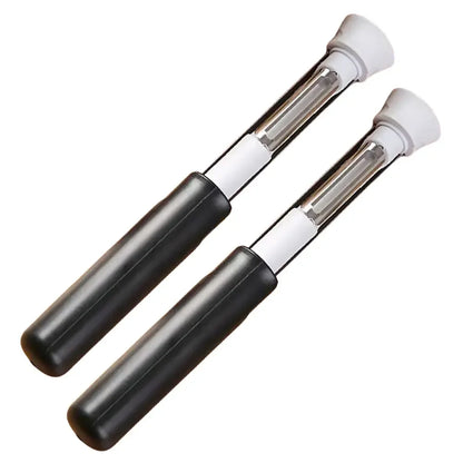 2 in 1 Apple Peeler Telescopic Stainless Steel Apple Core Remover Apple Coring Tool Apple Seed Remover Kitchen Gadgets Tool