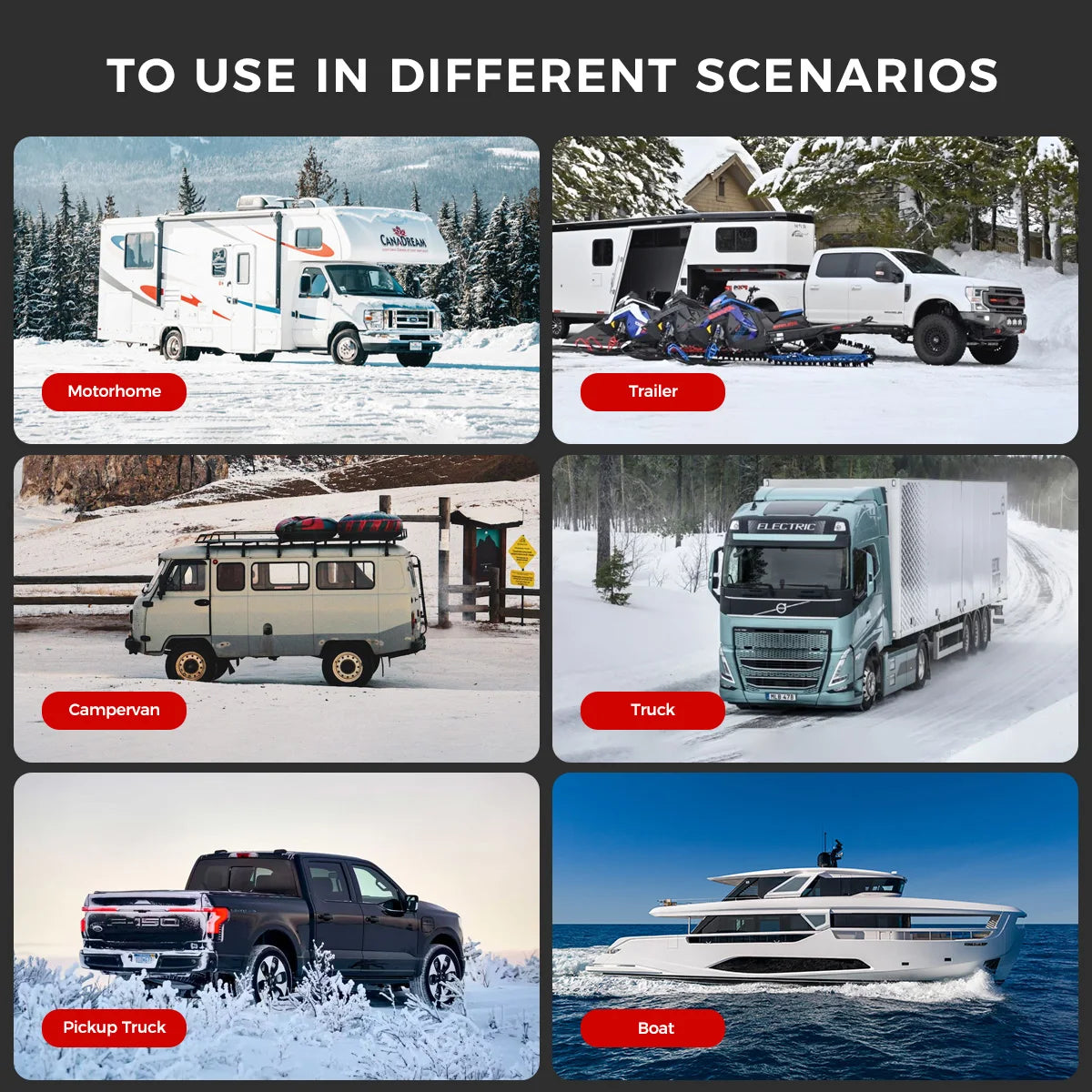 Diesel Air Heater 8KW 12V 24V Car Heater with Remote Control and LCD Thermostat Monitor for Cars Trucks RVs Boats Buses