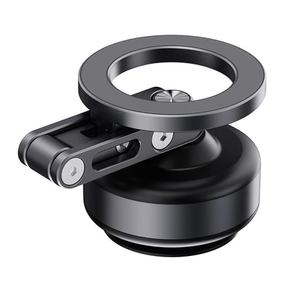 Foldable Magnetic Electric Vacuum Car Phone Holder 360° Rotating Vacuum Adsorption Car Mount Mobile Phone Holder Aluminum Alloy