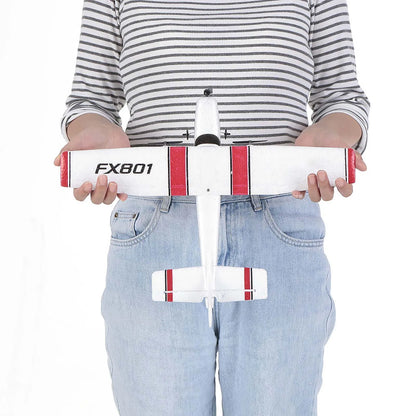 FX801 RC Aircraft Airplane 2.4GHz 2CH RC Airplane Aircraft Outdoor Flight Toys for Kids Boys Remote Intelligent Device