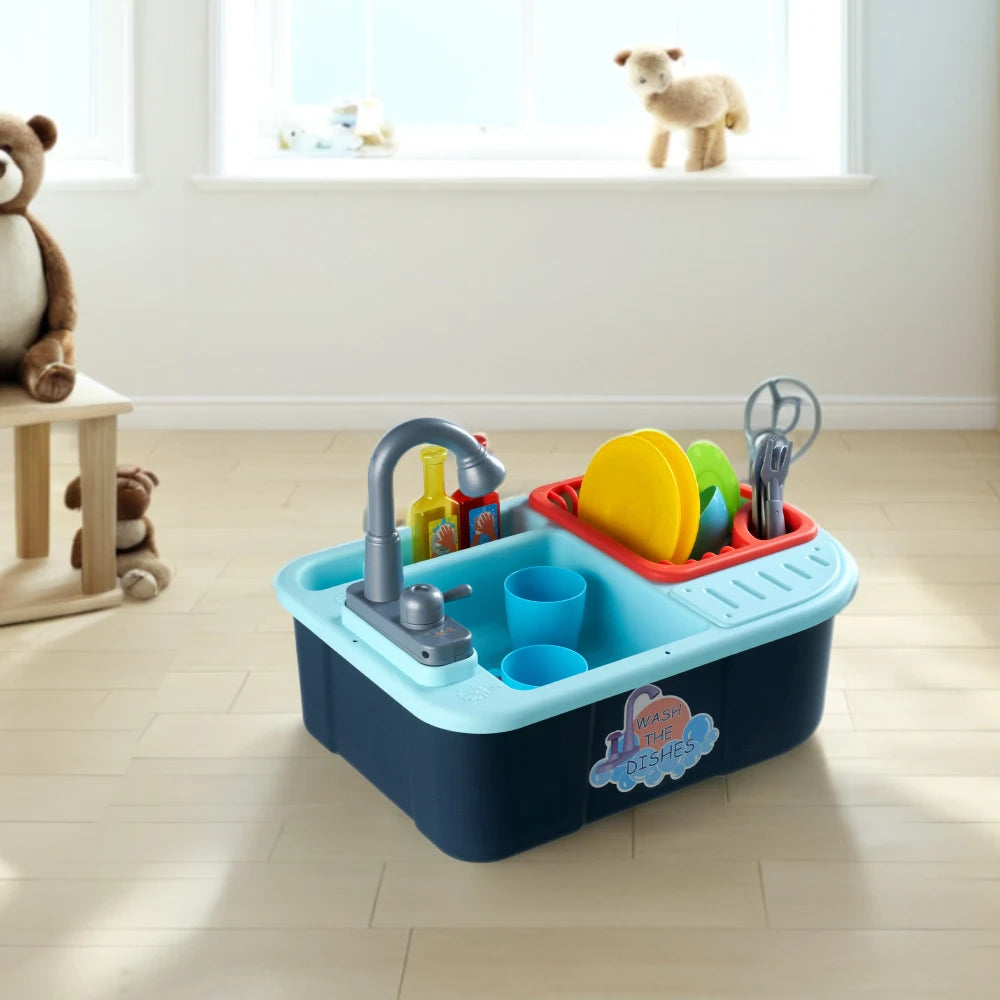 Electric Kitchen Sink Toy Set