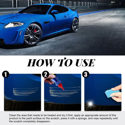 Car Scratch Remover Agent Scratch Repair Tool With Sponge Car Scratches Repair Polishing Wax Anti Scratch Car Accessories