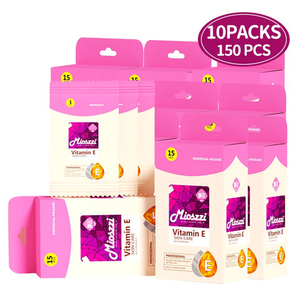 150pcs Makeup Remover Wet Wipes Individually Pack,Easy to Carry