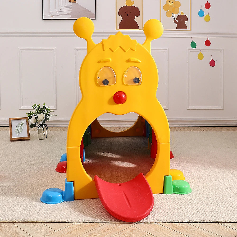 Caterpillar Crawl and Climb Tunnel for Kids Indoors Outdoors Use