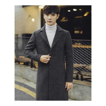 Korean Style Slimming Long Coat