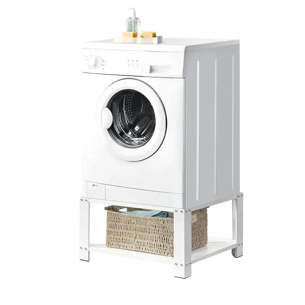 Washing Machine Dryer Pedestal Powerful and Durable, White