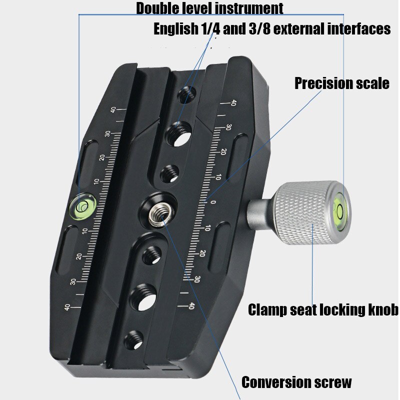 SLR Camera Tripod Stabilizer  Quick Installation Quick Disassembly and Conversion Clamp Holder