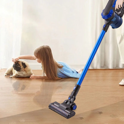 Livingandhome 110W Cordless Handheld Vacuum Cleaner with Automatic Shut-off Function