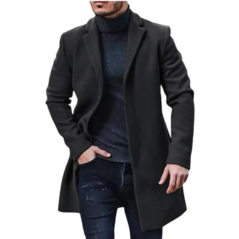 Woolen Long Coat