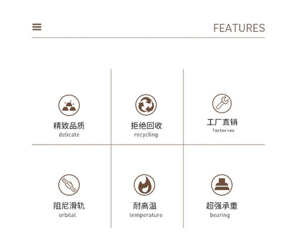 Kitchen High Body Pull Embedded Hidden Kitchen Waste Bin Cabinet Pull Basket Dry and Wet Separation Large Home with Door