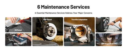 TOPDON Carpal OBD2 Scanner for Car All System Diagnostic Tool Vehicle Health Check Smog Check Battery Test IOS Android  BT 5.0