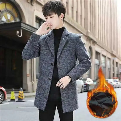 Korean Style Slimming Long Coat