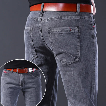 Jeans Men Korean Style Straight