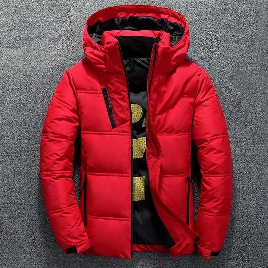 Men's Winter Jacket with Hood