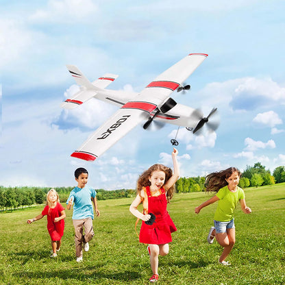 FX801 RC Aircraft Airplane 2.4GHz 2CH RC Airplane Aircraft Outdoor Flight Toys for Kids Boys Remote Intelligent Device