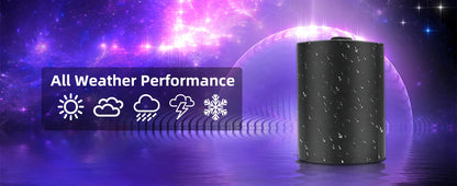 Herdio 2PCS 5.25'' 300W Indoor Outdoor Bluetooth Speakers Waterproof Wired Wall Mount Active Speakers For Patio Garage Deck Home
