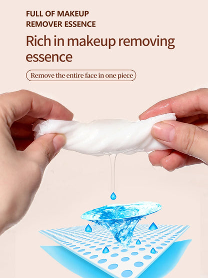 150pcs Makeup Remover Wet Wipes Individually Pack,Easy to Carry