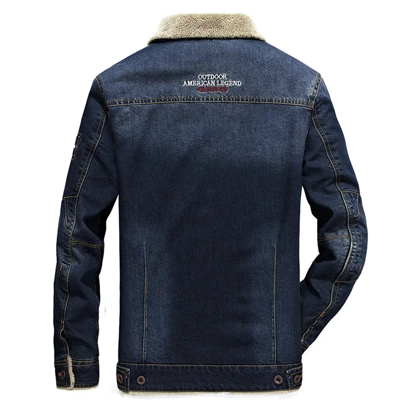 Casual Mens Coat Cotton Jacket