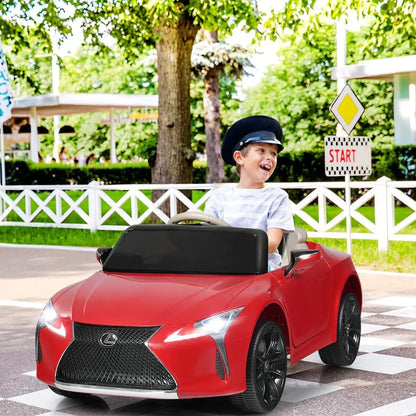 DORTALA Lexus Licensed Electric Ride on Car 12V Battery Kids Car Toy w/Remote Control