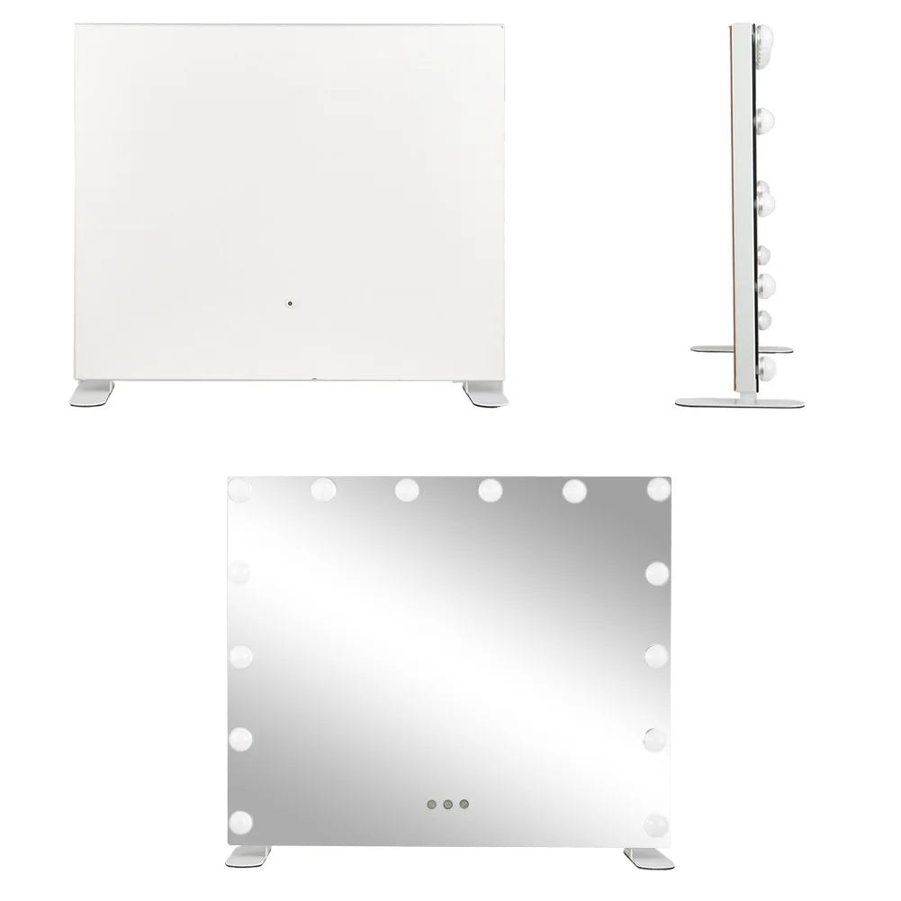 LED Dimmable Bulbs Vanity Mirror for Bedroom