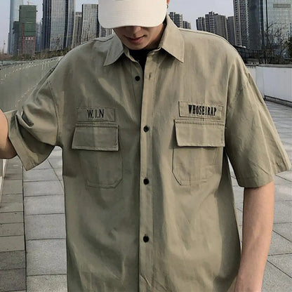 Cargo Shirts Solid Colour