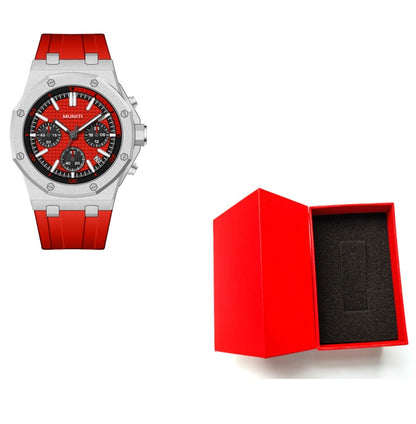 Watch Male Quartz Watch Waterproof Night Light