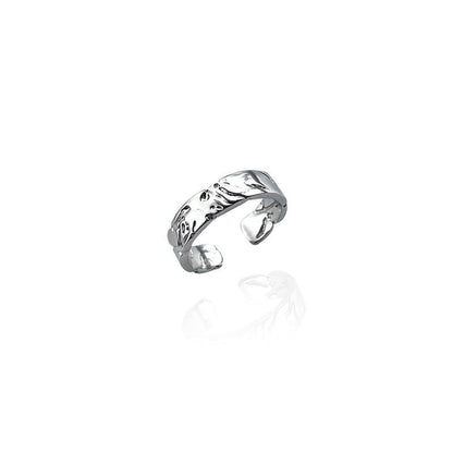 Cold Wind Special-interest Design Light Luxury Adjustable Crack Ring