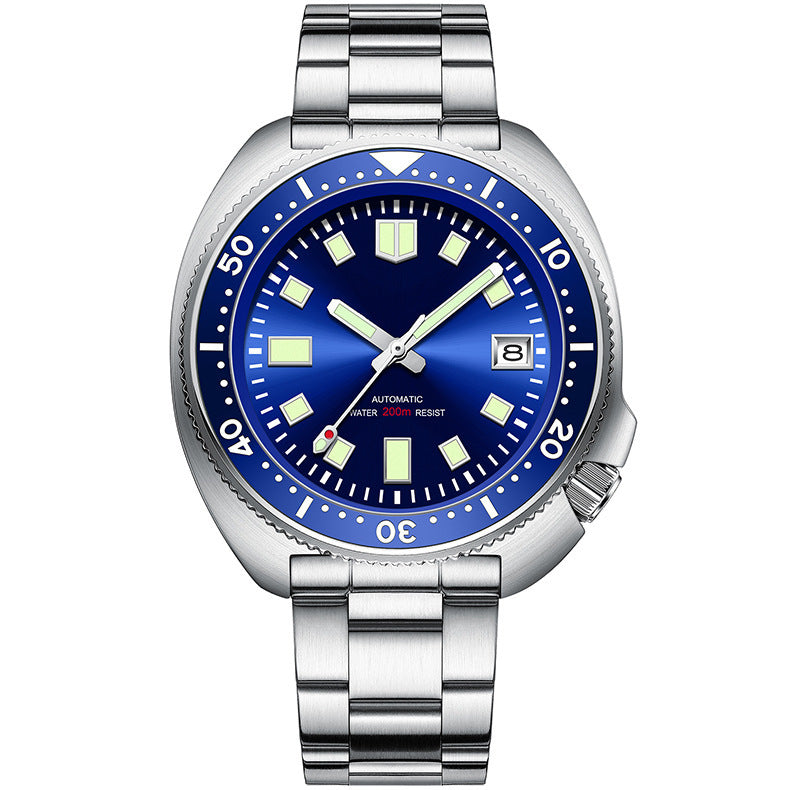 Steel Diving Watch Men's Mechanical Watch