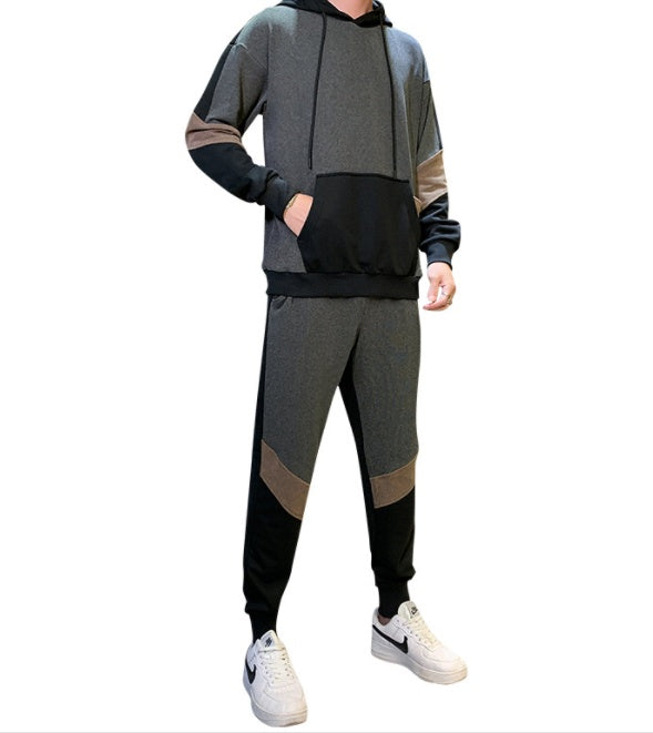 Hooded Sweater Casual Pants Sports And Leisure Two-Piece Set