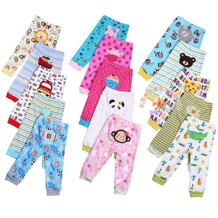 Cute And Simple Summer Children's Pants Five Packs