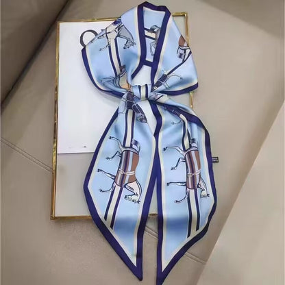 Long Decorative Shirt Scarf Summer Korean Style Hair Band Light Luxury