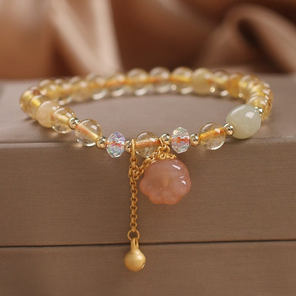 Ethnic Style Nanjiang Carnelian Bracelet Women