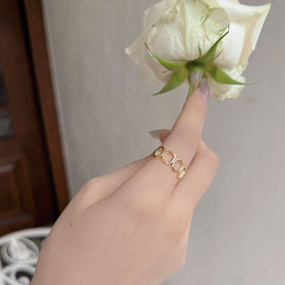 Women's Fashion Simple And Irregular Ring