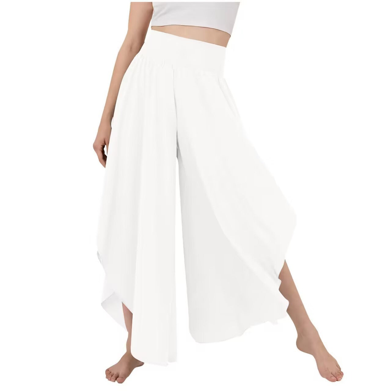 Micro La High Waist Loose Casual Pants