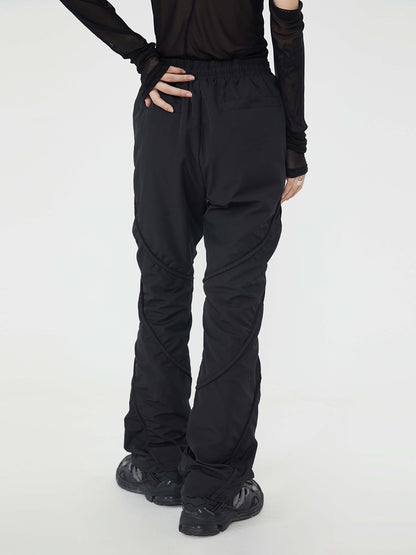 Men's Pleated Straight Tube Loose Street High Street Sports Casual Pants