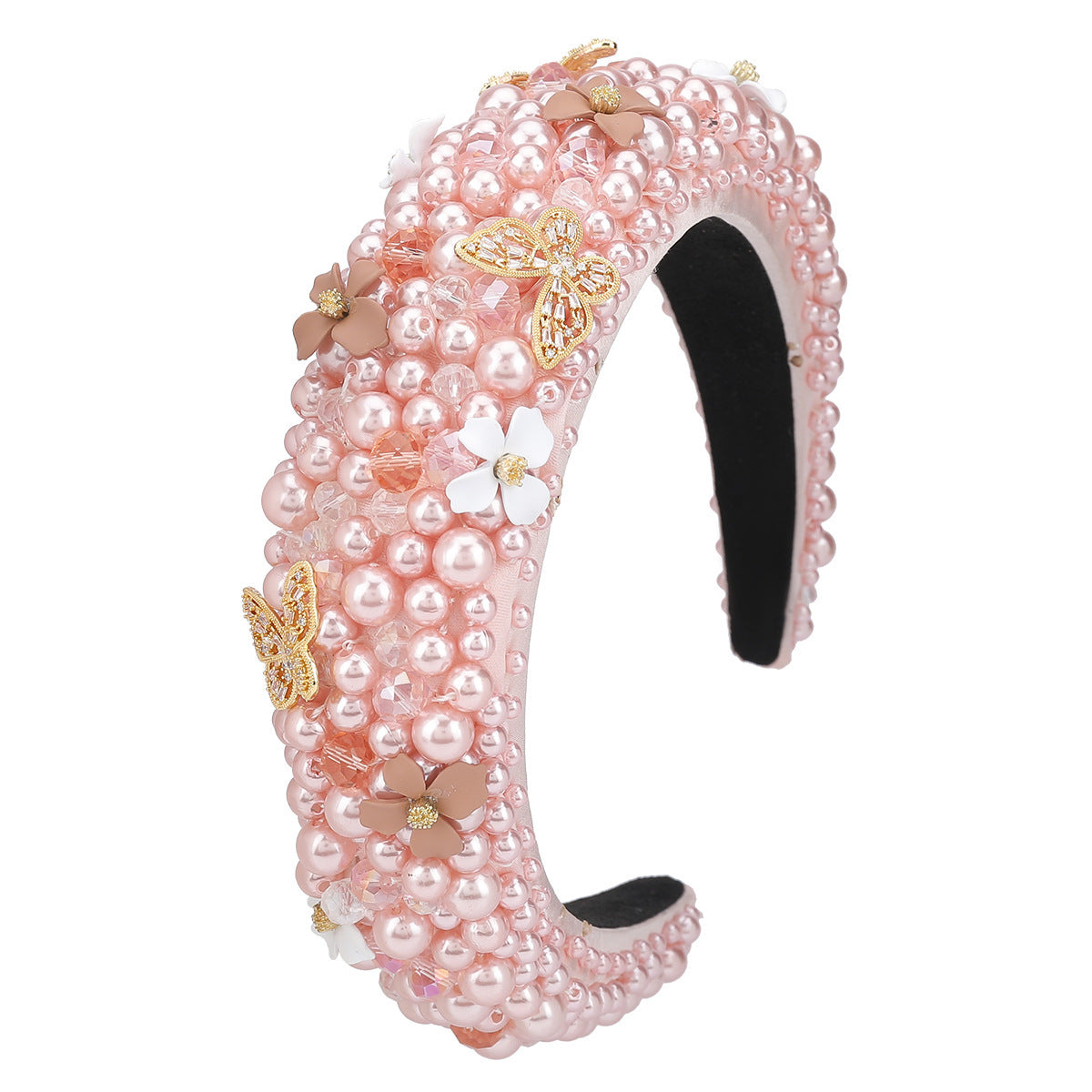 Fashionable Personality Hair Accessories Fabric Diamond Headband