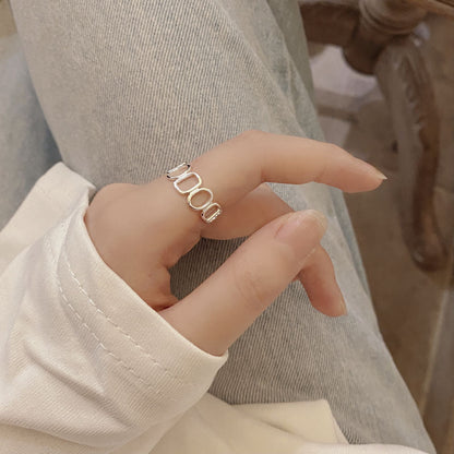 Women's Fashion Simple And Irregular Ring