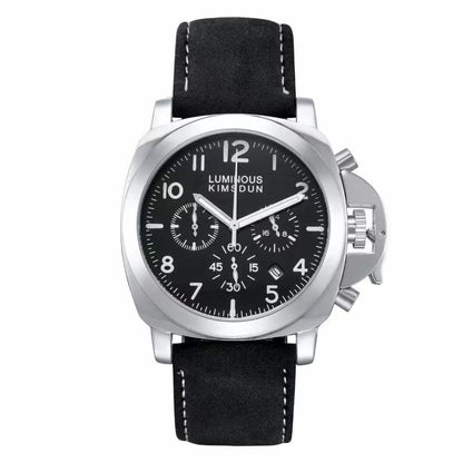 Three Eye Functional Sport Leisure Men's Watch Luminous