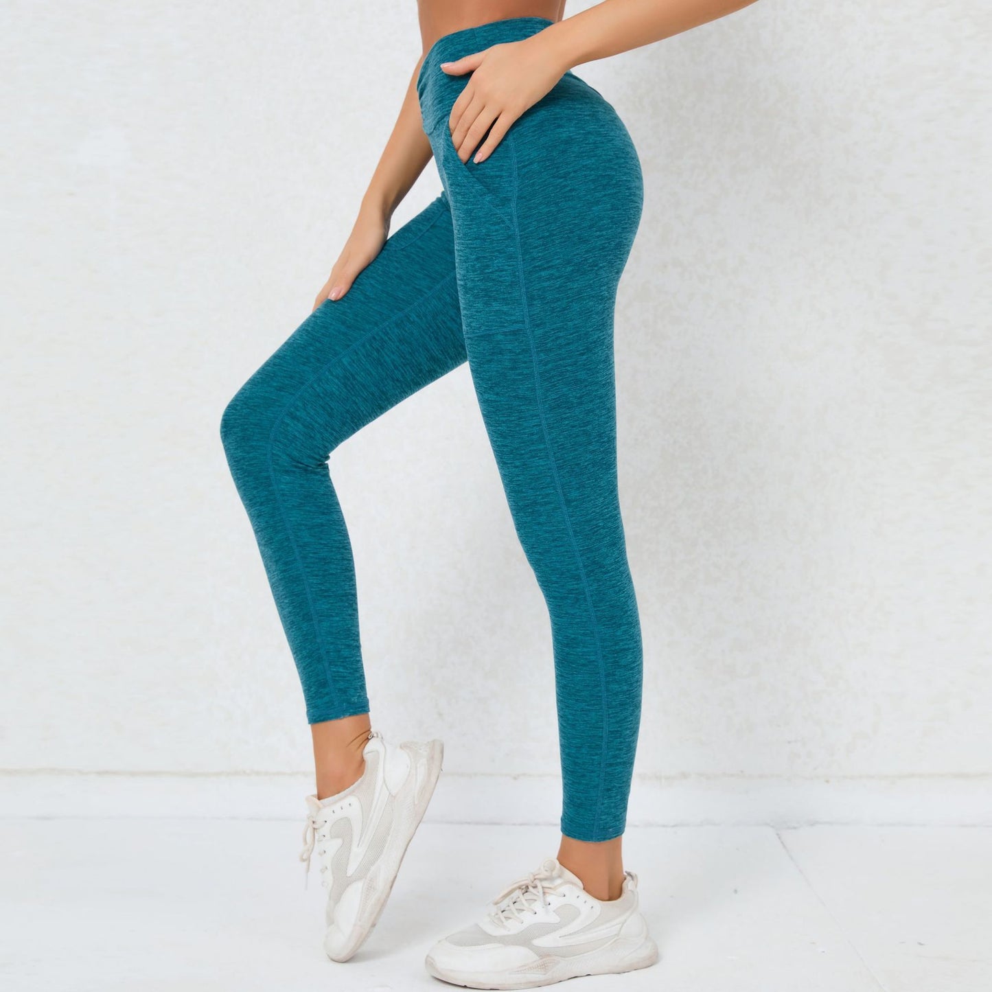 Pocket Quick-dry Hip Raise Skinny Yoga Pants