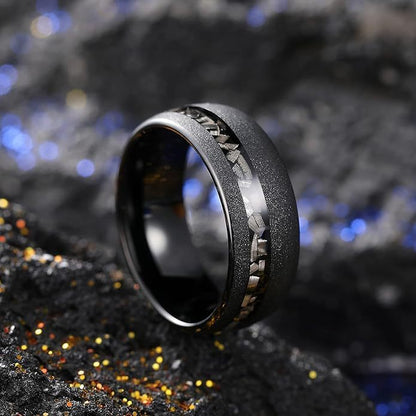 Fashion Personality Meteorite Block Ring